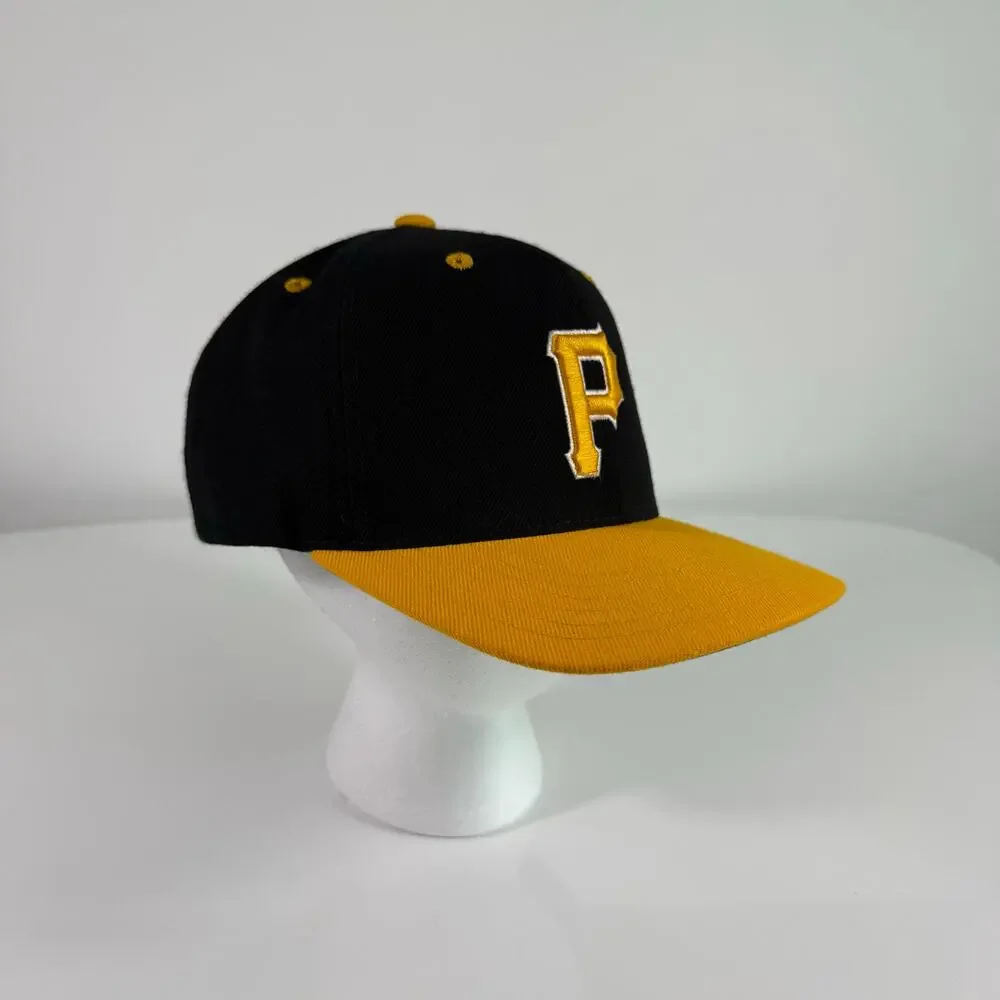 Pirates Snapback Hat American Needle Cooperstown‎ Black Gold
